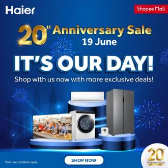 Haier Anniversary Sale (19 June 2022)