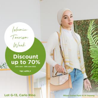Carlo Rino Islamic Tourism Week Sale at Mitsui Outlet Park (20 June 2022 - 26 June 2022)