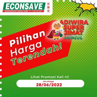 Econsave Lowest Price Promotion (valid until 28 June 2022)