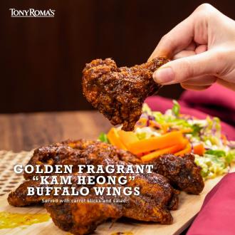 Tony Roma's Golden Fragrant Kam Heong Buffalo Wings