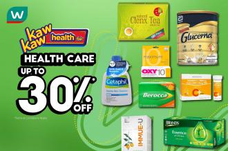 Watsons Health Care Sale Up To 30% OFF (23 June 2022 - 27 June 2022)
