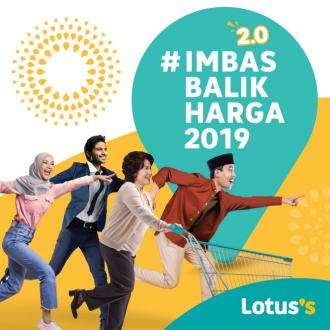 Tesco / Lotus's Imbas Balik Harga 2019 Promotion (23 June 2022 - 2 October 2022)