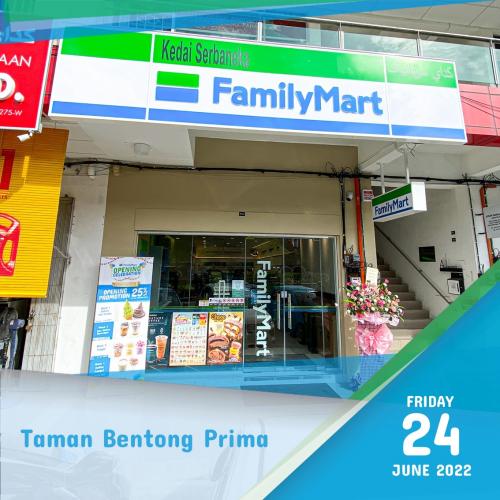 FamilyMart Taman Bentong Prima Opening Promotion (24 June 2022 - 24 July 2022)