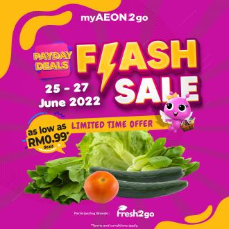 AEON myAEON2go Fresh Item Payday Promotion (25 June 2022 - 27 June 2022)