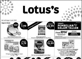 Tesco / Lotus's Press Ads Promotion (valid until 3 July 2022)