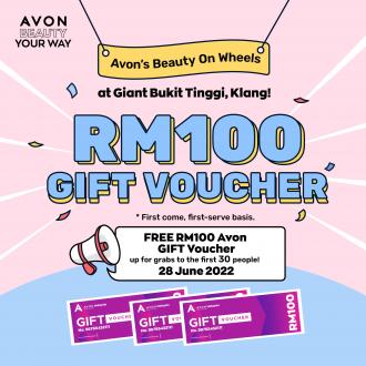 Avon Beauty On Wheels FREE RM100 Avon Voucher Promotion (28 June 2022)