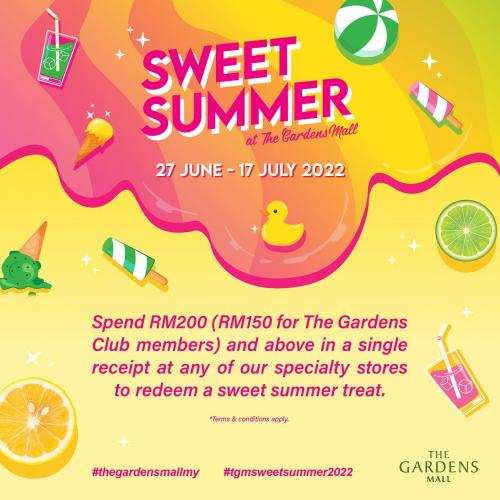 The Gardens Mall Sweet Summer Treat Promotion