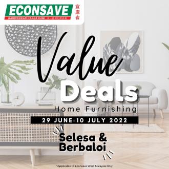 Econsave Home Furnishing Value Deals Promotion (29 June 2022 - 10 July 2022)