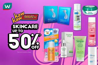 Watsons Skincare Sale Up To 50% OFF (30 June 2022 - 4 July 2022)