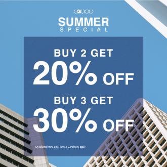G2000 Sunway Carnival Mall Summer Special Promotion (valid until 6 Jul 2022)