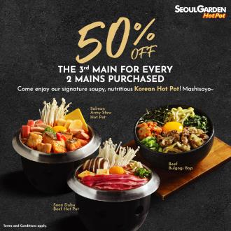 Seoul Garden MyTOWN Promotion (valid until 30 Sep 2022)
