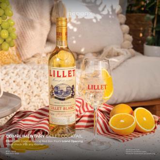 Red Box Plus Pavilion KL FREE Lillet Cocktail
