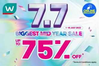 Watsons Online 7.7 Sale Up To 75% OFF (1 July 2022 - 10 July 2022)