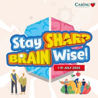 Caring Pharmacy Stay Sharp Brain Wise Promotion (1 July 2022 - 31 July 2022)
