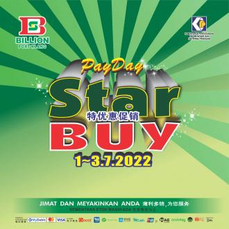 BILLION Port Klang  Payday Star Buy Promotion (1 July 2022 - 3 July 2022)