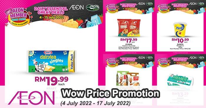 AEON Member Wow Price Promotion (4 Jul 2022 - 17 Jul 2022)