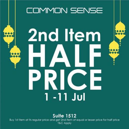 Common Sense Special Sale 2nd @ Half Price at Genting Highlands Premium Outlets (1 July 2022 - 11 July 2022)