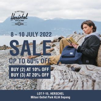 Herschel Late Night Sale at Mitsui Outlet Park (8 Jul 2022 - 10 Jul 2022)