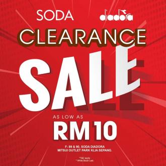 Soda & Diadora Clearance Sale at Mitsui Outlet Park (8 July 2022 - 10 July 2022)