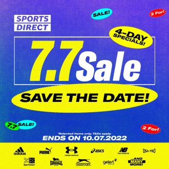 Sports Direct Online 7.7 Sale (7 Jul 2022 - 10 Jul 2022)