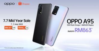 OPPO Shopee 7.7 Mid Year Sale (7 Jul 2022 - 9 Jul 2022)