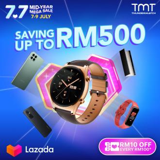 TMT Lazada 7.7 Sale Saving Up To RM500 (7 July 2022 - 9 July 2022)