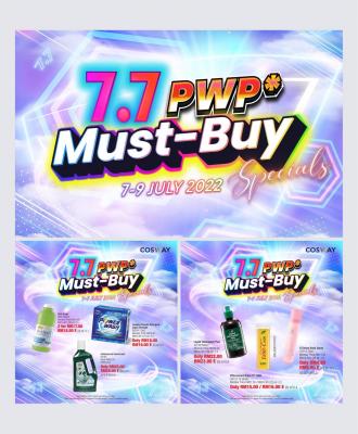 Cosway 7.7 PWP Must-Buy Promotion (7 Jul 2022 - 9 Jul 2022)