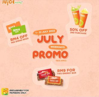 Juice Works Member's Promotion (1 July 2022 - 31 July 2022)