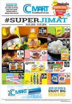 C-MART Super Jimat Promotion Catalogue (16 July 2018 - 31 July 2018)
