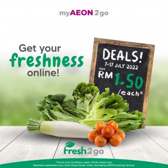 AEON myAEON2go Fresh Item Promotion (7 July 2022 - 17 July 2022)