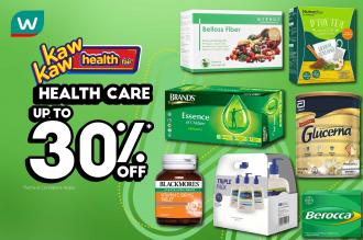 Watsons Health Care Sale Up To 30% OFF (7 July 2022 - 11 July 2022)