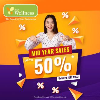AEON Wellness Health & Beauty Mid Year Sale Up To 50% OFF (valid until 24 July 2022)
