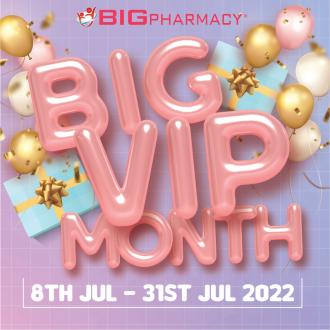 Big Pharmacy Big VIP Month Promotion (8 July 2022 - 31 July 2022)