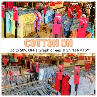 Cotton On Promotion Up To 50% OFF at Freeport A'Famosa