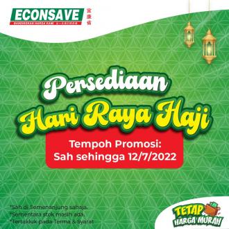 Econsave Hari Raya Haji Promotion (valid until 12 July 2022)