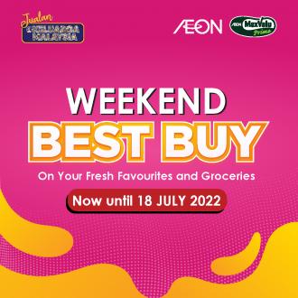 AEON Weekend Best Buy Promotion (valid until 18 July 2022)