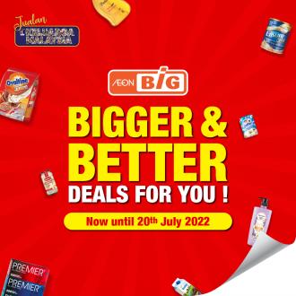 AEON BiG Bigger & Better Deals Promotion (valid until 20 July 2022)