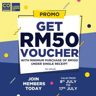Colegacy Concept Store Aeon Kulai Opening Promotion (8 July 2022 - 18 July 2022)