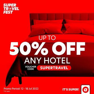 Airasia Super App Up To 50% OFF Any Hotel Promotion (12 July 2022 - 18 July 2022)