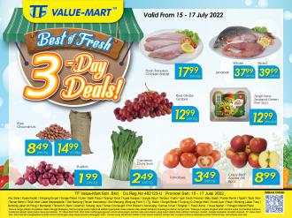 TF Value-Mart Weekend Fresh Items Promotion (15 July 2022 - 17 July 2022)