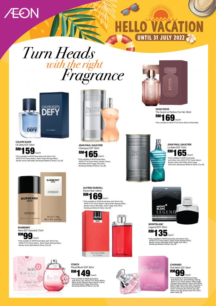 AEON Beauty & Fashion Promotion Catalogue (valid until 31 July 2022)