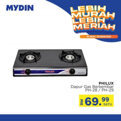MYDIN Household Essentials Promotion (18 July 2022 - 14 August 2022)