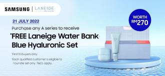 Samsung Shopee FREE Laneige Water Bank Blue Hyaluronic Set Promotion (21 July 2022)