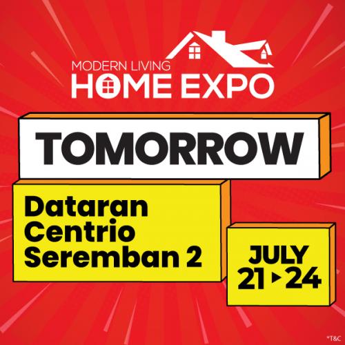 Modern Living Home Expo Sale at Dataran Centrio, Seremban 2 (21 July 2022 - 24 July 2022)