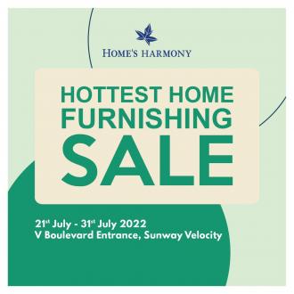 Home's Harmony Sunway Velocity Hottest Home Furnishing Sale (21 July 2022 - 31 July 2022)