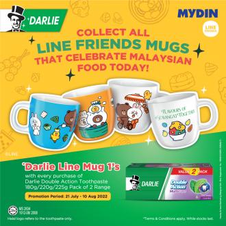 MYDIN Darlie FREE Line Mug Promotion (21 Jul 2022 - 10 Aug 2022)