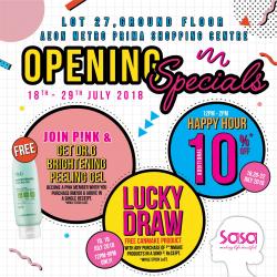 SaSa Opening Specials at AEON Metro Prima Kepong (18 July 2018 - 29 July 2018)