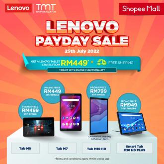 TMT Lenovo Shopee Payday Sale (25 July 2022)