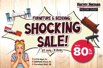 Harvey Norman Furniture & Bedding Shocking Sale Up To 80% OFF (27 July 2022 - 9 August 2022)