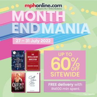 MPH Online Month End Mania Sale Up To 60% OFF (27 July 2022 - 31 July 2022)